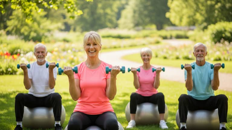 Ćwiczenia fitness dla seniorów, które naprawdę cofają zegar