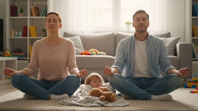 Ćwiczenia mindfulness dla zapracowanych rodziców, które realnie odciążają dzień