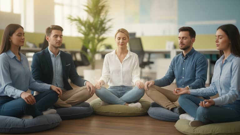 Ćwiczenia mindfulness na poprawę relacji w pracy bez niezręczności