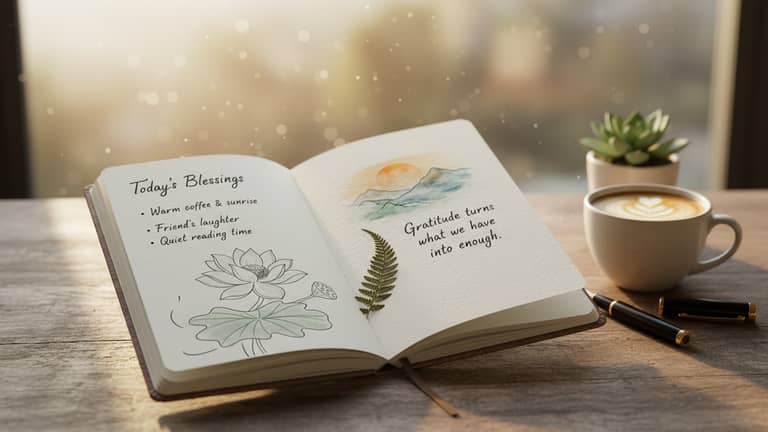 Daily Gratitude Journal Ideas That Actually Rewire Your Brain