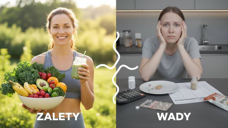 Dieta wegańska – zalety i wady, o których nikt nie mówi