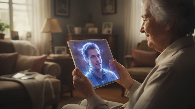 Digital Memorial Conversations and the Real Comfort They Bring Seniors