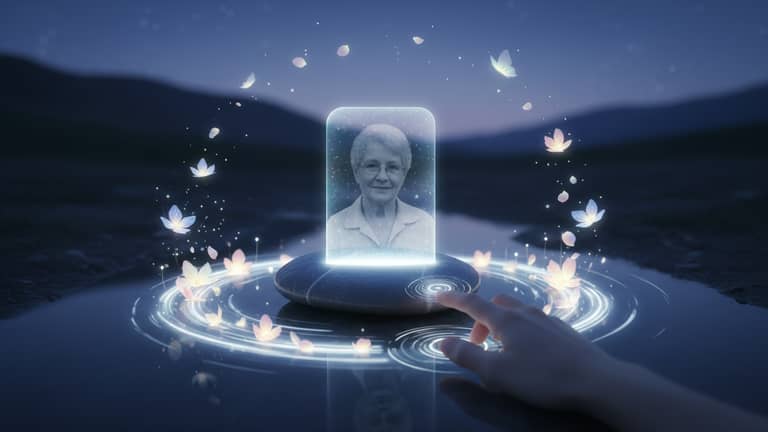 Digital Memorial Remembrance Traditions in the Age of AI Grief