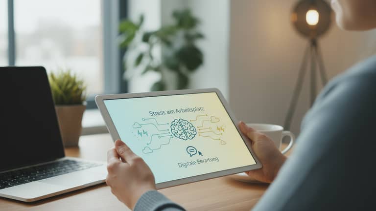 Digitale Beratung bei Stress am Arbeitsplatz: Hilfe, Hype, Risiken