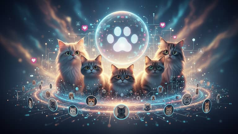 Digitale Katzenfreundschaft Community Online Gegen Einsamkeit