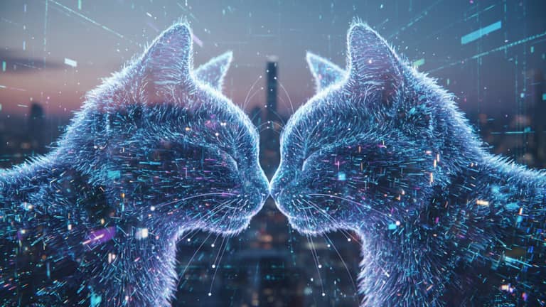 Digitale Katzenfreundschaft Netzwerk: Trost oder Täuschung?