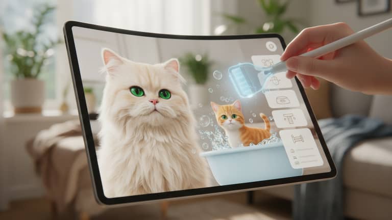 Digitale Katzenpflege Simulation: Echte Gefühle mit KI-Katzen