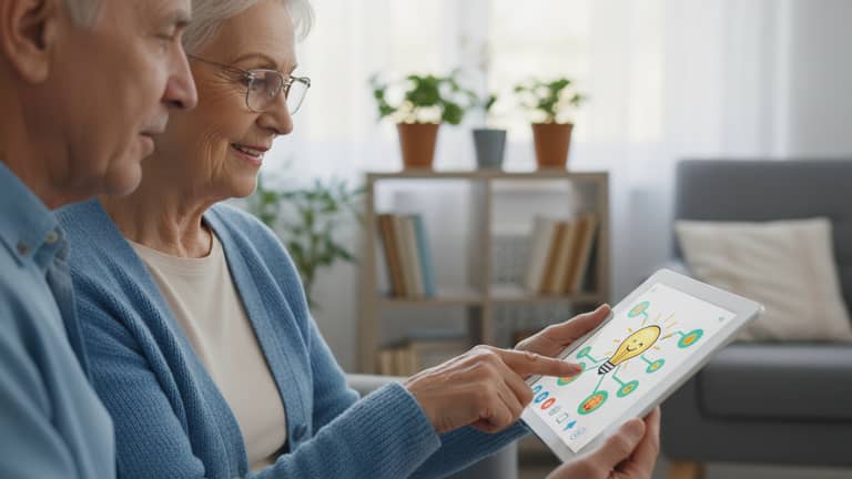 Digitale Lernhilfen für Senioren, die Wirklich Selbstständigkeit Bringen
