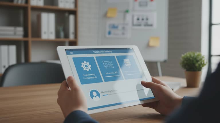 Digitale Lernplattform Berufliche Weiterbildung: Hype, Risiken, Echte Gewinne