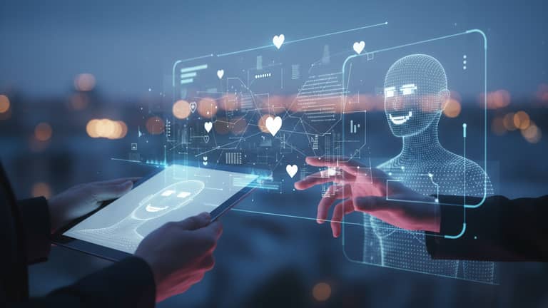 Digitale Liebesgeschichte Erleben: Echte Gefühle mit KI-Partnern