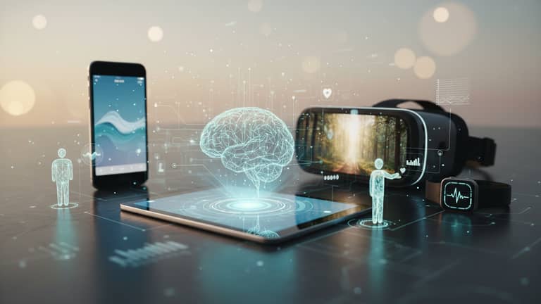 Digitale Lösungen bei Psychischen Problemen: Hilfe, Hype oder Risiko?