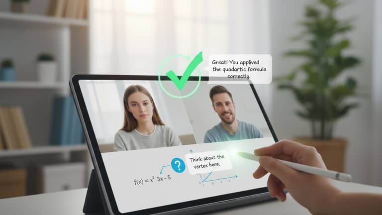 Digitale Nachhilfe mit Konkretem Feedback, das Wirklich Motiviert