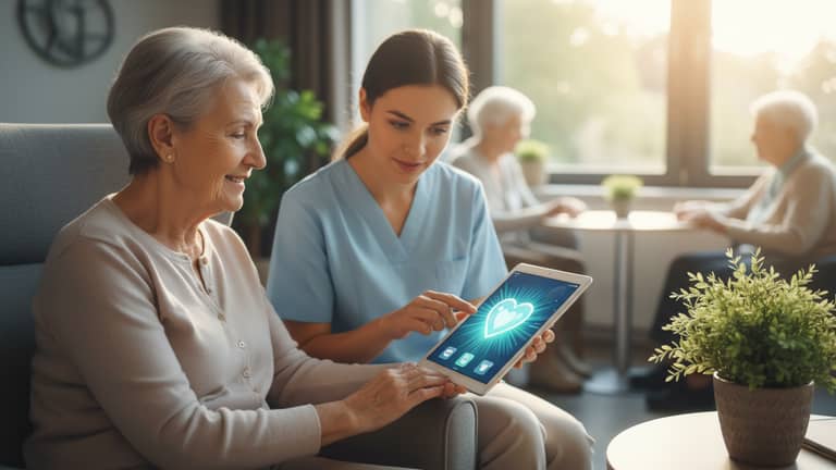 Digitale Unterstützung bei Emotionaler Gesundheit im Altersheim Neu Denken