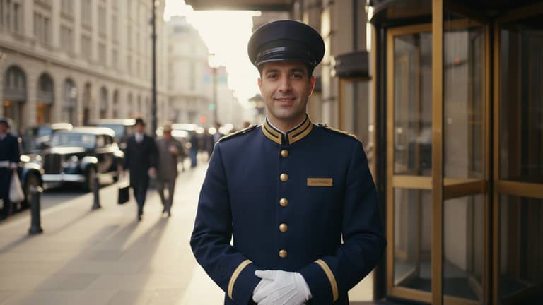Doorman Service in the Age of Surveillance, Status and Safety