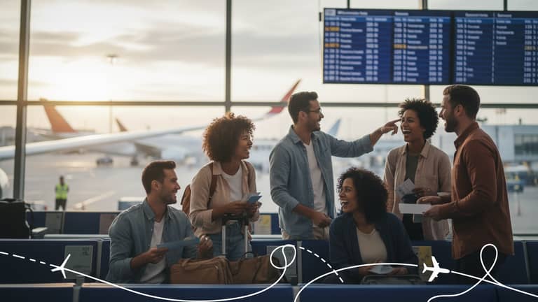 Event Planning Group Flights Without Disasters, Using AI