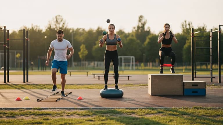 Fitness online ćwiczenia na koordynację, które trenują mózg