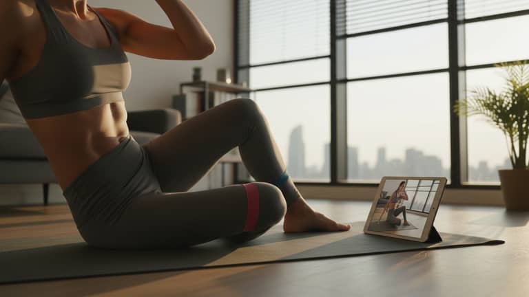 Fitness online ćwiczenia na mięśnie brzucha, które naprawdę działają