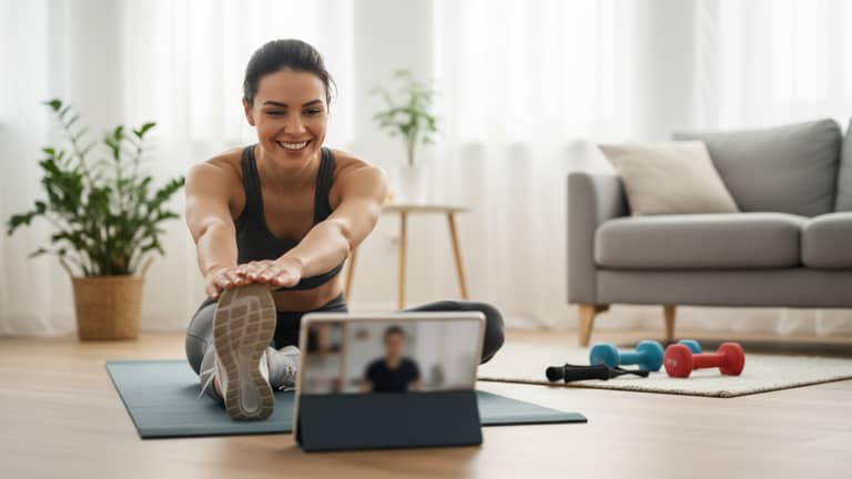 Fitness online jak zacząć mądrze, żeby naprawdę wytrwać