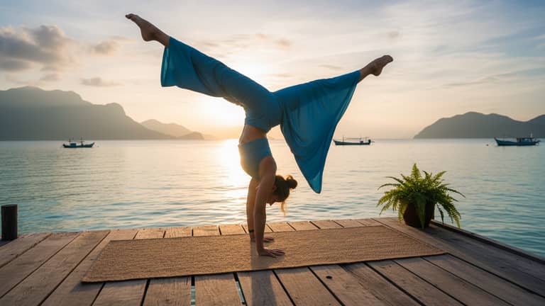 Fitness online joga z AI: skuteczność, wypalenie i prawdziwe ryzyko