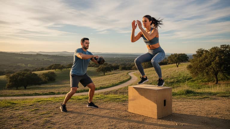 Fitness online trening funkcjonalny z AI czy człowiekiem – co działa?