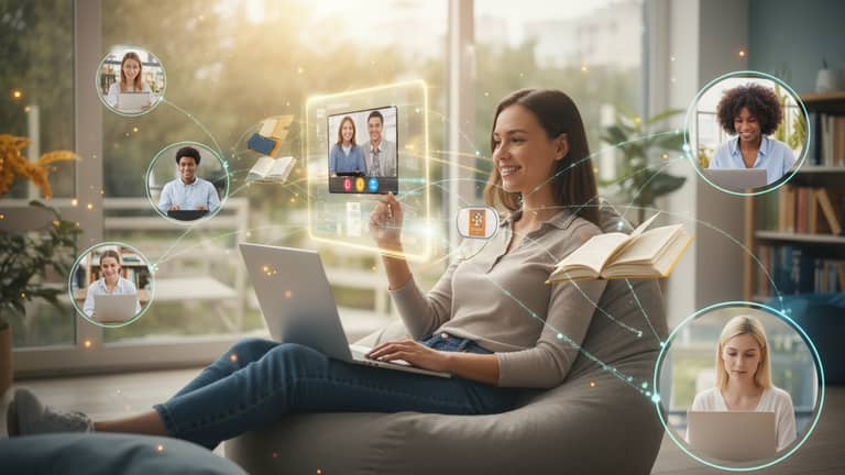 Flexibel Lernen Online Zwischen Freiheit und Überforderung