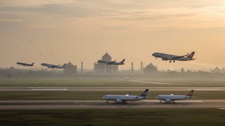 Flights From Agra: Why Booking Is Harder Than Expected and What Works
