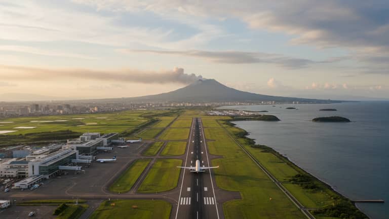 Flights From Kagoshima Without Traps: Routes, Timing, AI Edge