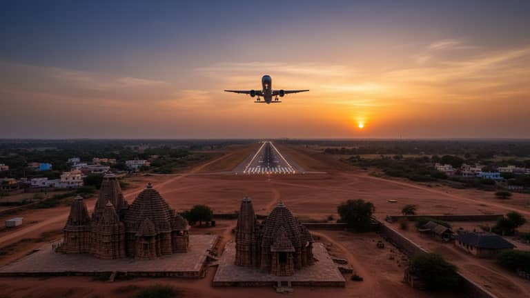 Flights From Khajuraho in 2025: Routes, Prices, and What to Expect