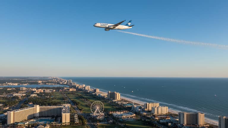 Flights to Myrtle Beach: What Data Reveals About Pricing and Strategies