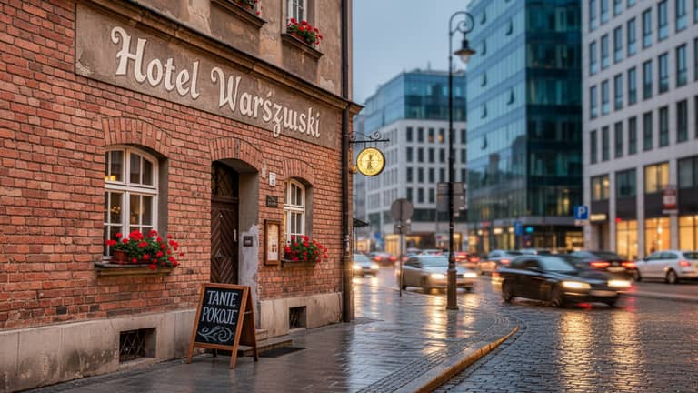 Gdzie znaleźć tani hotel w Warszawie i naprawdę zyskać na cenie
