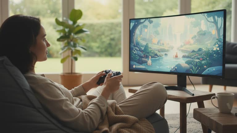 Gry online pomagające w walce ze stresem czy go dokładają?