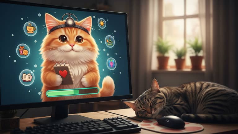 Gry online z kotkiem terapeutycznym – wsparcie czy iluzja więzi?