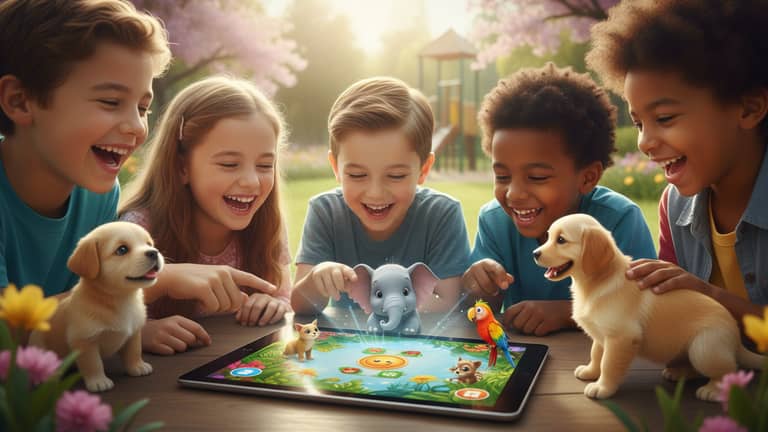 Gry online ze zwierzętami dla dzieci – empatia zamiast uzależnień