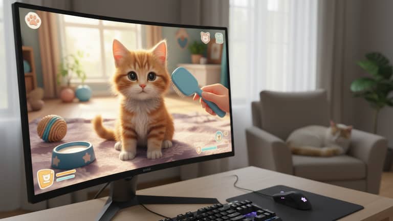 Gry opieka nad kotkiem online – wsparcie emocji czy iluzja?