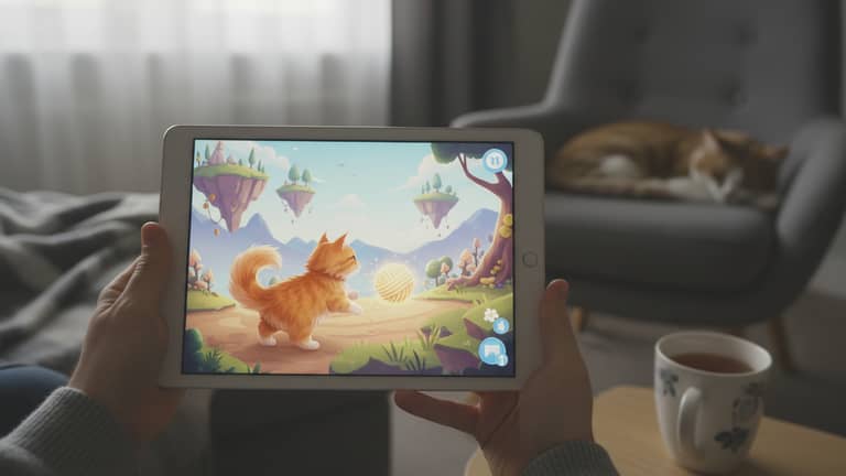 Gry z kotem na tablet czy emocjonalna proteza? Ukryta cena AI