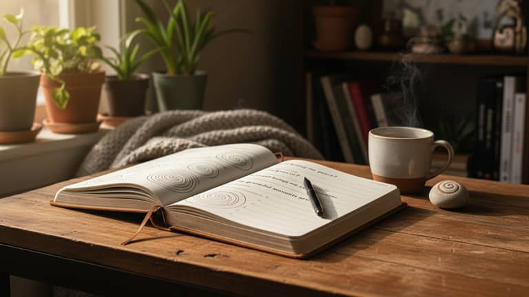 Guided Reflective Journaling in the Age of AI and Deep Burnout