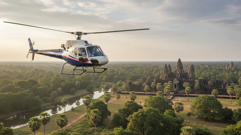 Helicopter Cambodia Flights: What You Need to Know About Safety, Costs, and Realities