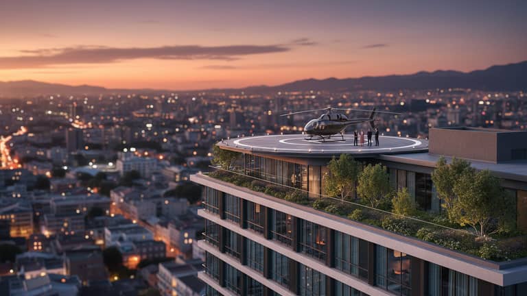 Helicopter Pad Hotels: Status Symbol, Risk Factor, or Future Hub?