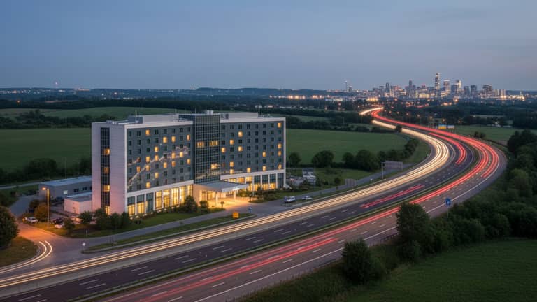 Hotel blisko autostrady, który nie zrujnuje snu ani budżetu