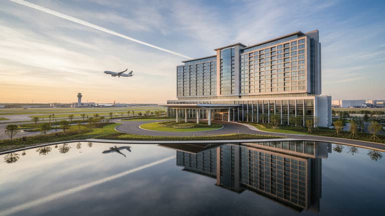 Hotel blisko lotniska, który naprawdę oszczędza pieniądze