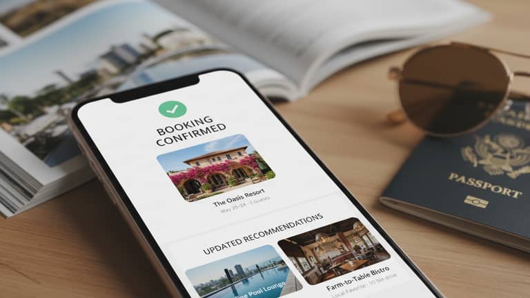 Hotel Booking with Updated Recommendations That Won’t Go Stale
