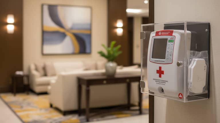 Hotel defibrylator w Polsce: co wykazały badania dotyczące bezpieczeństwa