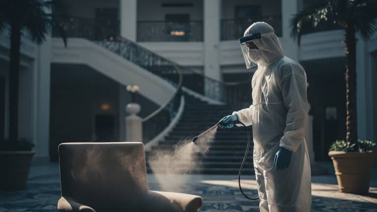 Hotel dezynfekcja w Polsce: czym naprawdę się różni czystość od dezynfekcji