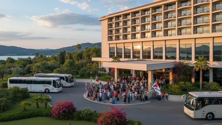 Hotel dla grup bez katastrof: prawdziwe koszty, AI i nowe zasady