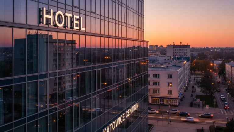 Hotel Katowice centrum czy obrzeża? Wybór, który naprawdę się liczy