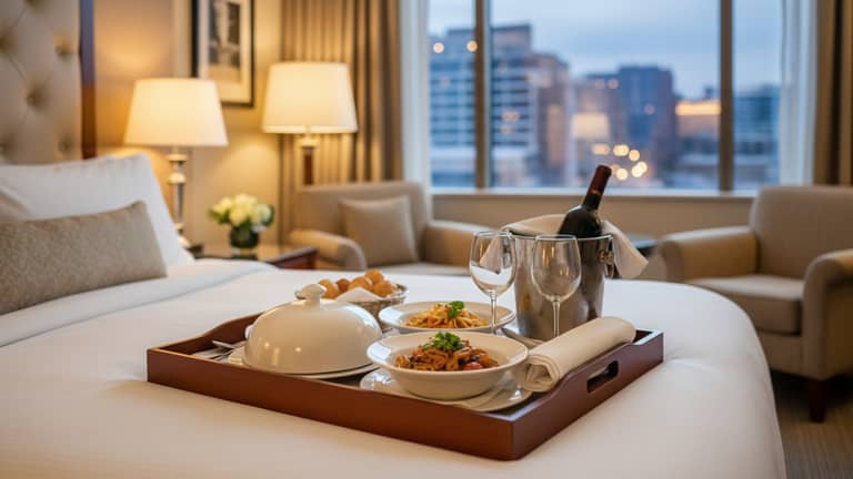 Hotel kolacja do pokoju: rzeczywiste koszty, ukryte pułapki i lepsze alternatywy