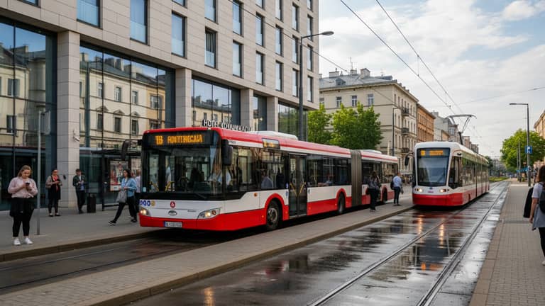 Hotel a komunikacja miejska w Polsce: siedem faktów, które zmienią twój wybór