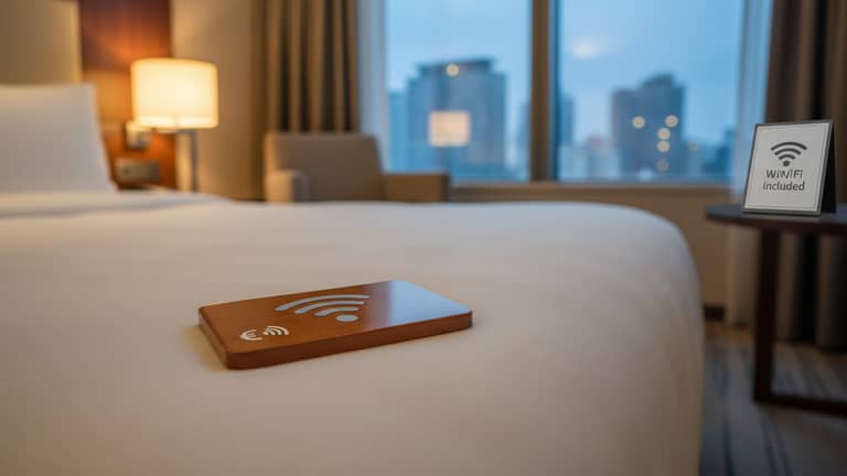 Hotel wifi w cenie czy w gwiazdkach? Rzeczywisty koszt łącza
