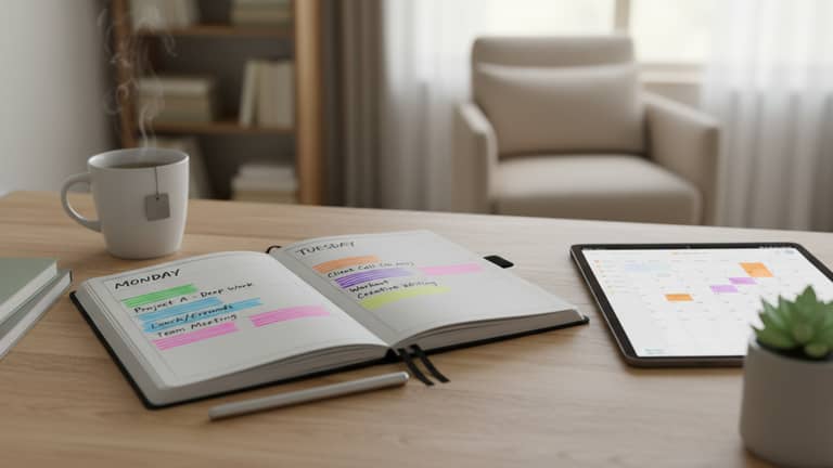 How to Organize My Schedule So I Stop Doing More and Achieving Less
