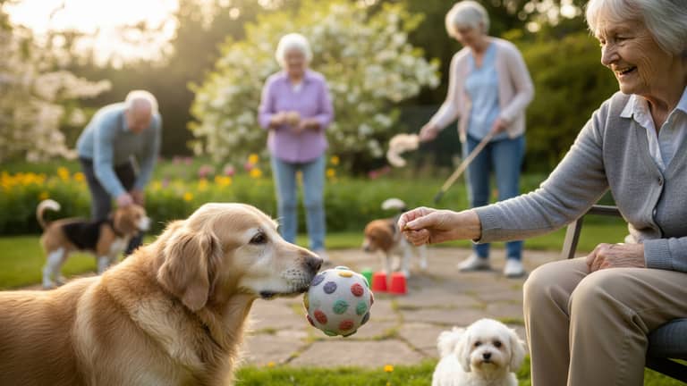 Hundespiele für Senioren, die das Hundeleben Nachweislich Verlängern